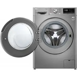 Пральна машина LG з фронтальним завантаженням F4V7VW9T, 9кг, 1400, A+++, Пар, глибина 56см, Дисплей, Інвертор, Сріблястий (F4V7VW9T) - мініатюра 5