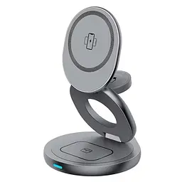 Зарядний пристрій 3 IN1 W27 MAGSAFE (iPhone, iWatch, AirPods) 0RIGINAL серий