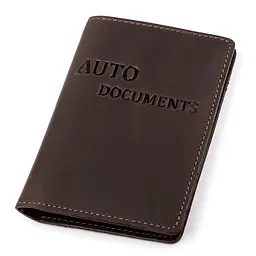 Шкіряна обкладинка на водійські документи SHVIGEL 9,5х13 см acs0015123