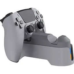 Зарядна станція Dobe Dual Charging Dock TP5-1501X для DualSense Sony PS5 Gray [125877] - мініатюра 5