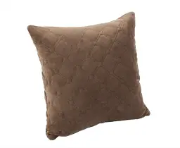 Подушка декоративная VELOUR ТЕП 50x70 см коричневая