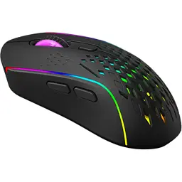 Мишка Xtrike ME GW-611 Wireless RGB Black (GW-611) - мініатюра 2
