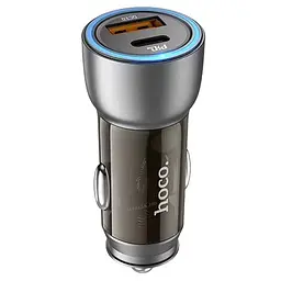 АЗП Hoco NZ8 Sprinter PD43W+QC3.0 (1USB-A/1C) Brown
