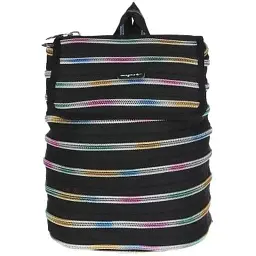 Рюкзак шкільний Zipit Zipper Black Rainbow Teeth (ZBPL-10) - мініатюра 3
