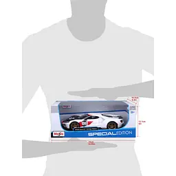 Ігрова автомодель Maisto 2021 Ford GT Heritage 1:18 (31390 white) - мініатюра 16