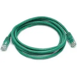 Патч-корд 0.5м, UTP, cat.5e, LSZH, green Molex (PCD-01000-0J)