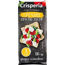Тости Crisperia Гречані хрусткі 130 г - мініатюра 2