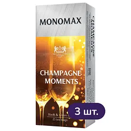 Набір пакетованого чаю Monomax Champagne Moment 112.5 г (75 шт. x 1.5 г) - мініатюра 2