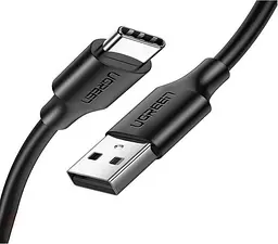 Кабель зарядний Ugreen US287 Type-C 3A 0.25М Black (60114)