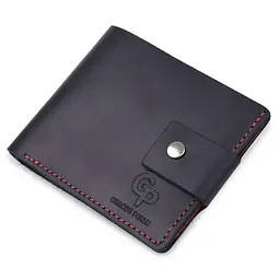 Шкіряне матове портмоне унісекс Grande Pelle 11542 чорний - мініатюра 5