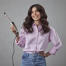Плойка Remington Keratin Protect CI5318 бежево-сіра (45610560100) - мініатюра 4