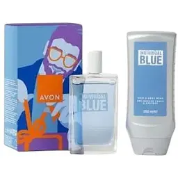 Парфумерно-косметичний набір Avon Individual Blue у подарунковій упаковці