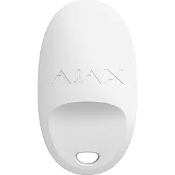 Брелок для керування охоронною системою Ajax SpaceControl White (000001157) [102220] - мініатюра 4