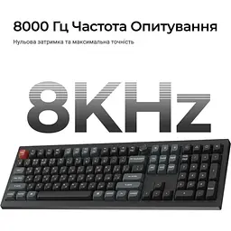 Клавіатура Keychron V6 Ultra Red Switch RGB UA Black (V6U-D1-UA) [169128] - мініатюра 8