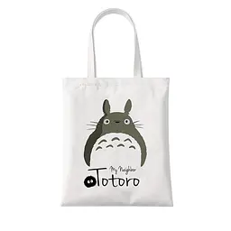 Шоппер еко-сумка Мій сусід Тоторо My Neighbor Totoro 33 х 37 см двосторонній