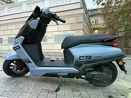 Електроскутер Двомісний Crosser CR22 (2500W, 72V/35Ah) Голубий - мініатюра 8