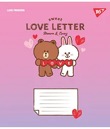 Набір зошитів шкільних YES А5/12 лінія Line Friends Love letter 25 шт (766948) - мініатюра 4