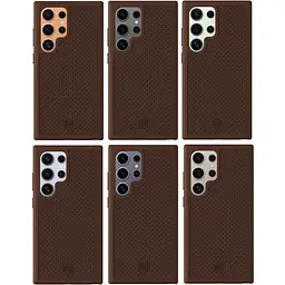 Оригінальний протиударний шкіряний чохол Samsung для Galaxy S24 Ultra Incipio Protective Leather Case Brown - мініатюра 6