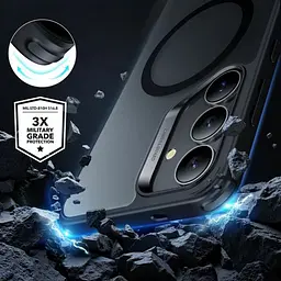 Протиударний чохол ESR Classic Hybrid Case (HaloLock) Clear для Samsung Galaxy S25 Plus (1A81000102) - мініатюра 3