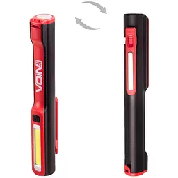 Переносна лампа Voin 3W-COB+3W XPE 1200mAh (VL-102) - мініатюра 3