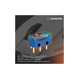Мишка GamePro Genesis Avenger Wireless/Bluetooth/USB White (GM096W) - мініатюра 11