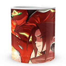 Кухоль GeekLand Shaman King Шаман Кінг Йо SK 02.007 330 мл білий - мініатюра 2