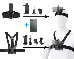 Кріплення на груди та голову Ulanzi U-Select MP-2 [2995] [75566] - мініатюра 5