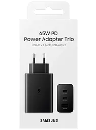 Мережевий зарядний пристрій Samsung 65W Power Adapter Trio w/o Cable Black (EP-T6530NBEGRU) [71465] - мініатюра 4