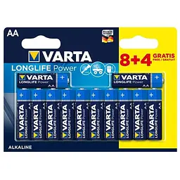 Батарейка Varta HIGH Energy ALKALINE * 12 (8+4) (04906121472)