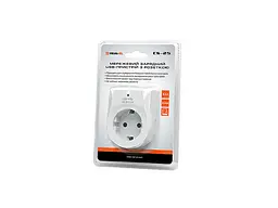 Мережевий зарядний пристрій REAL-EL CS-25 (2USB, 2.4 A) White - мініатюра 2