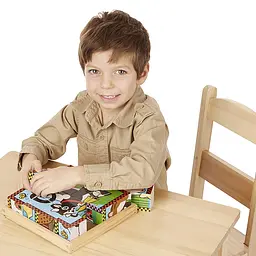 Кубики Melissa&Doug Ферма 16 елементів (MD775) - мініатюра 10