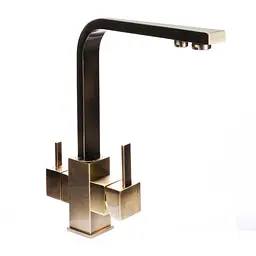 Змішувач для кухні під осмос Globus Lux LAZER GLLR-0111-9-BRONZE - мініатюра 2