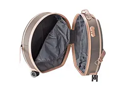 Валіза Semi Line 24 S Brown/Pink Cream (T5673-3) - мініатюра 4