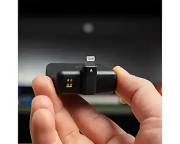 Адаптер-перехідник для мікрофона DJI Mic 1 Lightning, Чорний (CP.RN.00000333.01) - мініатюра 4