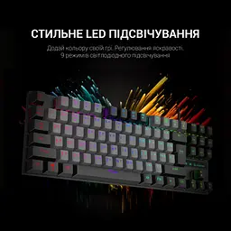 Клавіатура GamePro Blue Switch механічна (MK100B) - мініатюра 10