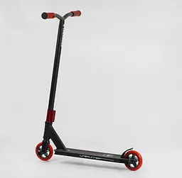 Самокат трюковий Best Scooter 50х10х82 см Чорно-червоний 000231690 - мініатюра 3