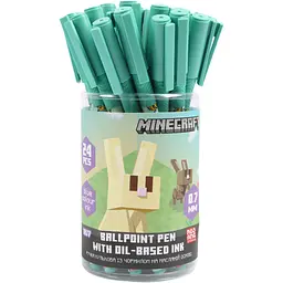 Ручка кулькова Yes Minecraft Spring 1 0,7 мм синя (412280) - мініатюра 3