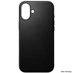 Шкіряний чохол Nomad Modern Leather Case Black для iPhone 16 (NM01851585) - мініатюра 3