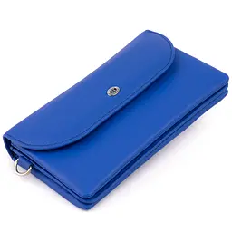 Жіночий шкіряний гаманець-клатч ST Leather 9х9,5х2,5 см acs0015828