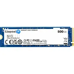 SSD M.2 NVMe 500GB Kingston NV3 SM2268XT 3D TLC 5000/3000MB/s