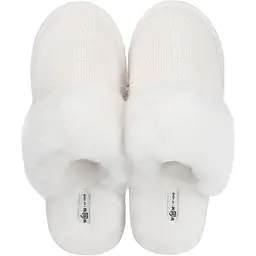 Кімнатні капці MBM My Home Vira розмір 38-39 білі (SL-04 38-39 WHITE) - мініатюра 2