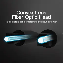 Кабель мультимедійний Optical Toslink 1.5m black Vention (BAEBG) - мініатюра 10