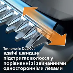 Машинка для підстригання волосся Philips Series 5000 (HC5612/15) - мініатюра 7