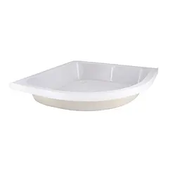 Душова кабіна Latwa SC90x90.SAT.MID.FR полукругла, скло Frost 4 мм + Душовий піддон KAPIELKA ST90x90x26, з панеллю Lidz, Універсальна, хром матовий, глубокий более 20 см - мініатюра 11