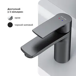 Змішувач для умивальника AM.PM Pride black matt F7C02122 - мініатюра 7
