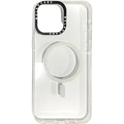 Чохол-накладка Molan Cano Силікон MagSafe для Apple iPhone 12 Pro Max (clear)