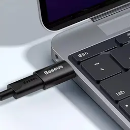 Перехідник Baseus Ingenuity Series Mini OTG Type-C to USB 3.1 синій - мініатюра 3
