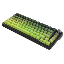 Ajazz AK820 MAX Plus Tri-Mode — 75% механічна клавіатура, Зелений - мініатюра 3