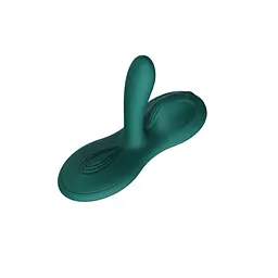 Sit-on-top смарт-вібратор Zalo - Flora Smart Vibrating Pad Turquoise Green, 9 моторів - мініатюра 3
