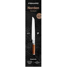 Ніж Fiskars Norden для хліба (1026421) - мініатюра 2